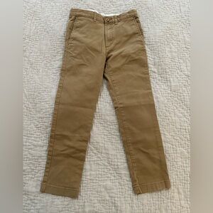 J. Crew Crewcuts, size 8, boys slim chino pants